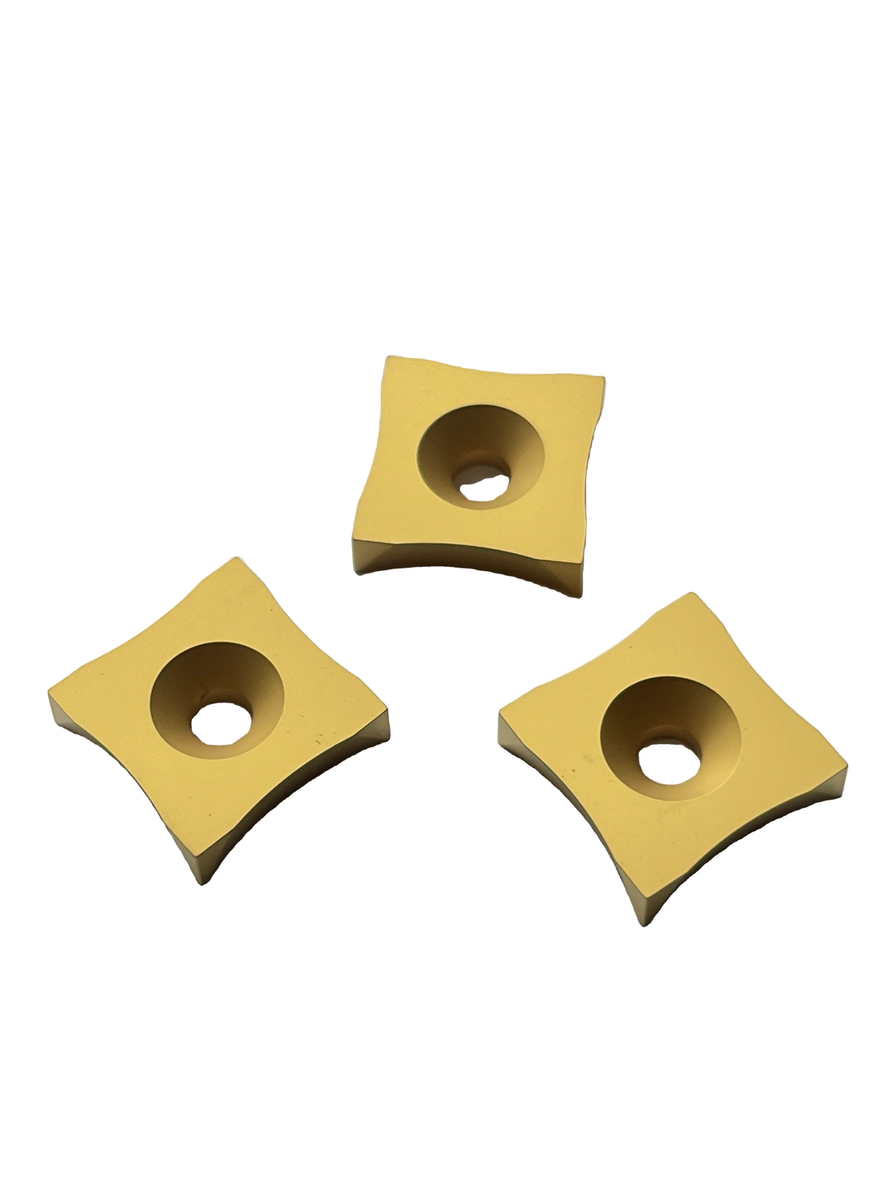SOUB2506-R80 SOUB2506-R100 Carbide Scarfing Insert Tube Pipe Production Inserts CVD Coated OEM Custom 10pcs MOQ