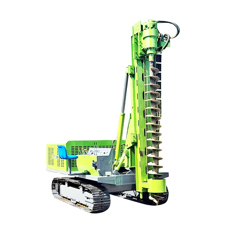 Automatic Hydraulic Impact Pile Driver Machine for Steel Sheet Piling in Construction Sites
