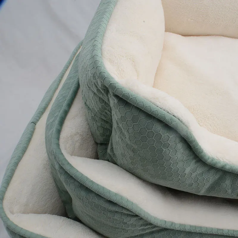China Products All Season Luxury Custom Size Soft Pet Dog Bed Washable