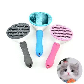 2023 Amazon hotPet Hair Remover Comb Automatic Hair Removal Grooming Supplies Dog Undercoat Rake Styling Cat Hair Deshedding Bru