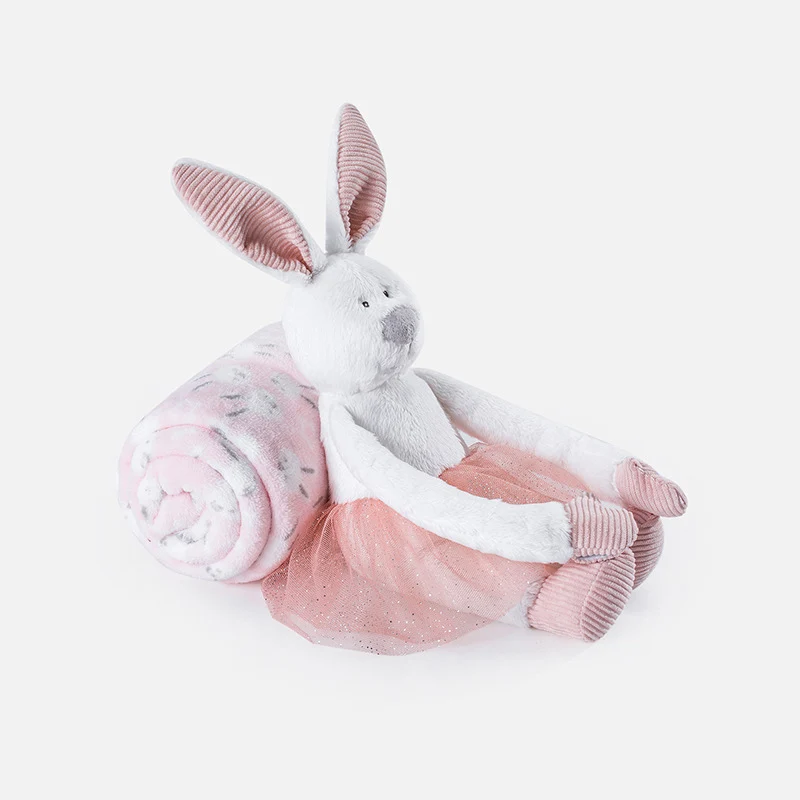 Oem Organic Cartoon Soft Blankets Comfort Rabbit Animal Shape Toy 2 In 1  Security Plush Baby Blanket - Buy Plush Baby Blanket,Baby Security Blanket  Plush,2 In 1 Plush Baby Blanket Product on 