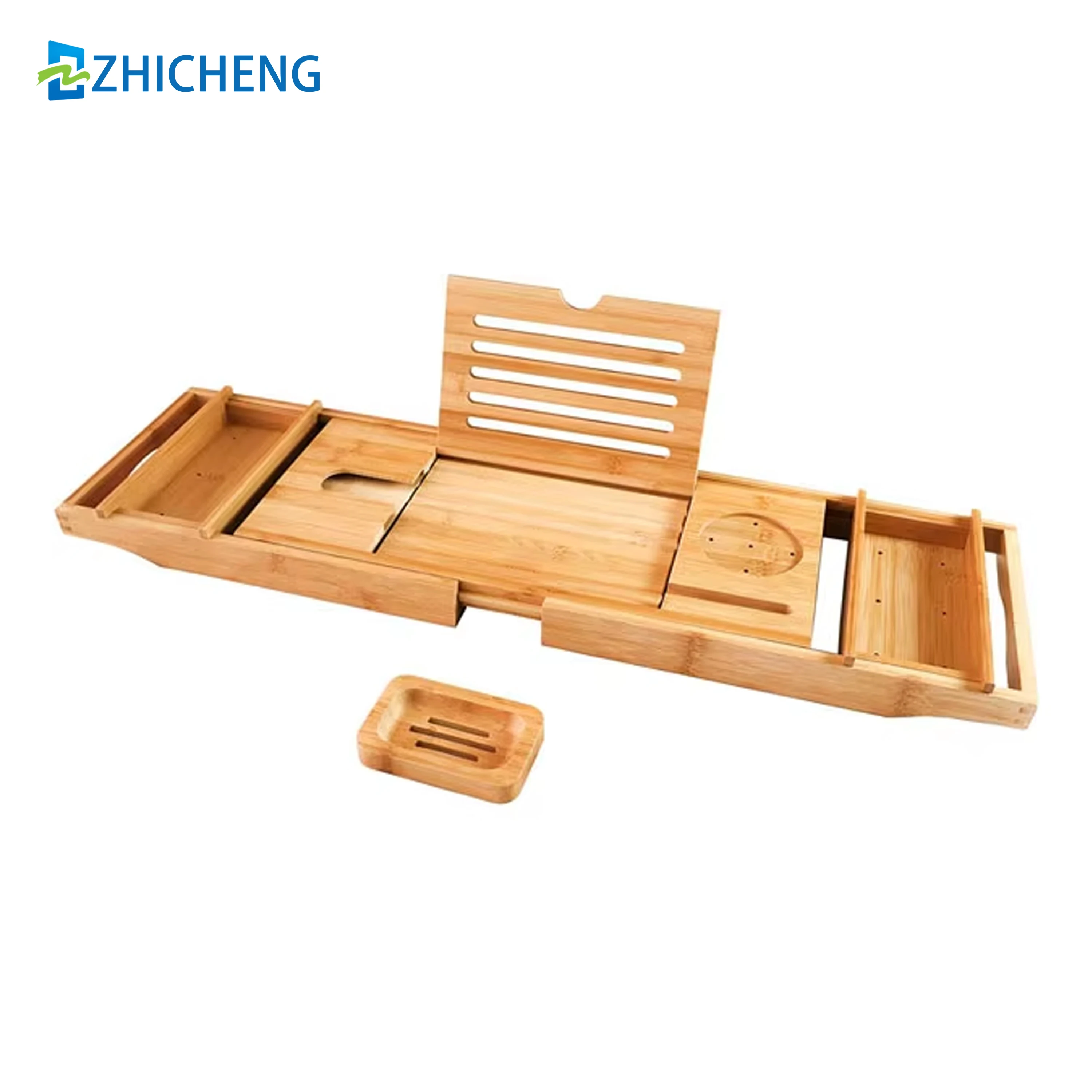Bamboo Bathtub Tray Bamboo and Wooden Bathroom Tray and Bathroom Rack for a Home Spa Experience