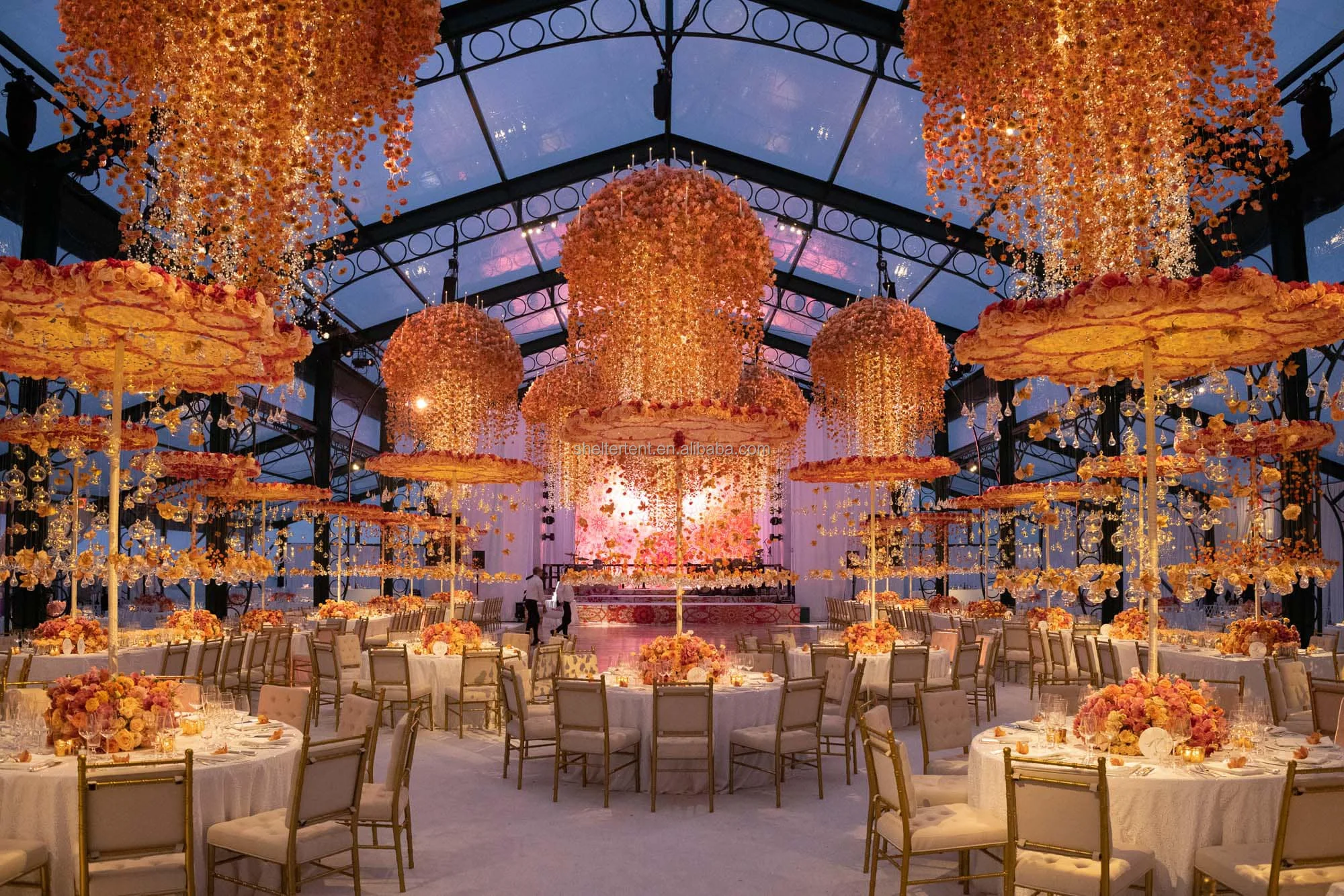 Luxury Aluminum Atrium Tent for 200 Seater Events and Weddings in South ...