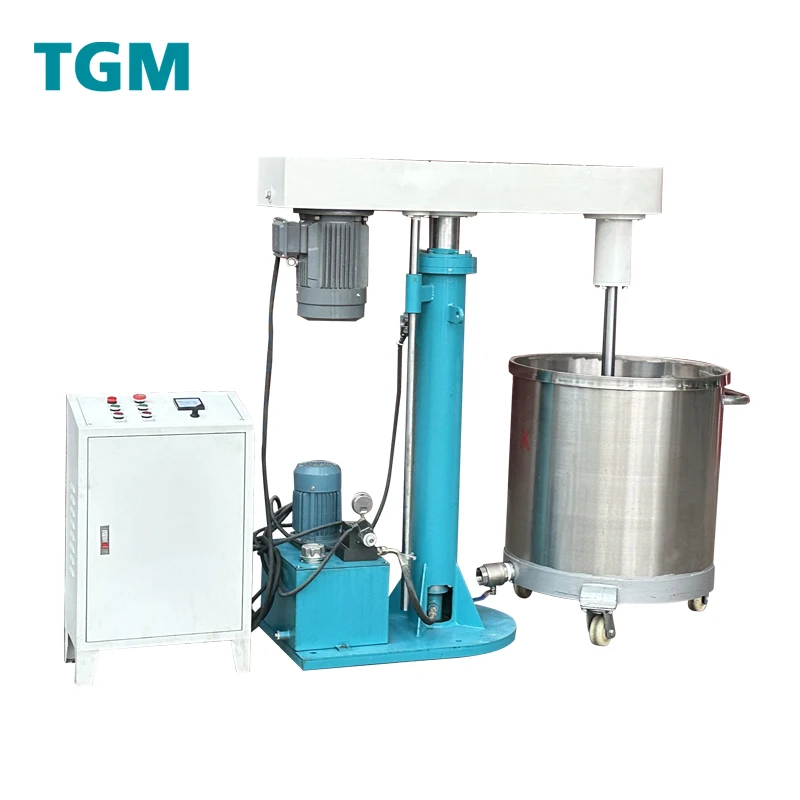 High-Speed Stainless Steel New Condition Paint Mixing Cement Emulsifier Coating Dispersing Machine