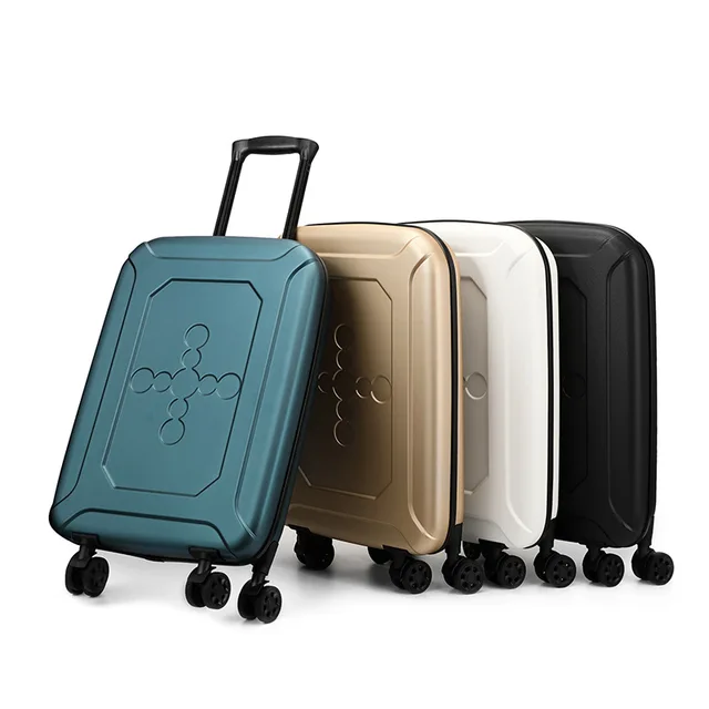 Collapsible Luggage Carry On Fully Foldable Suitcase with Wheels Combination Lock Rolling Checked Suitcases Hardshell Travel