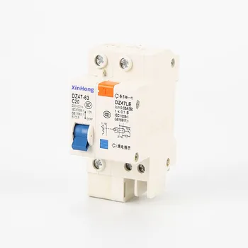 New products dz47le-63 1p+N 2p+N 3p+N mcb rccb rcbo mccb general electric residual current protection circuit breakers
