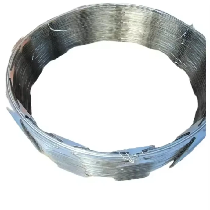 Factory Sale Shengsen Galvanized Bto-22 Concertina Razor Blade Barbed ...