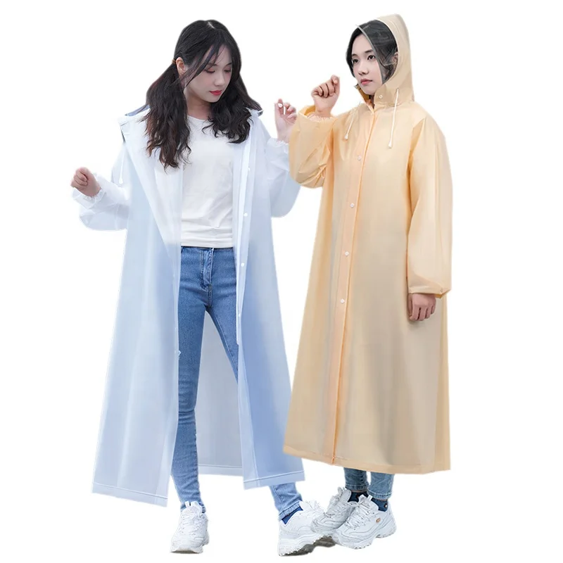 Raincoats Women's Long Full Body Waterproof poncho Bicycle Adult One-piece Outdoor Travel rain coat