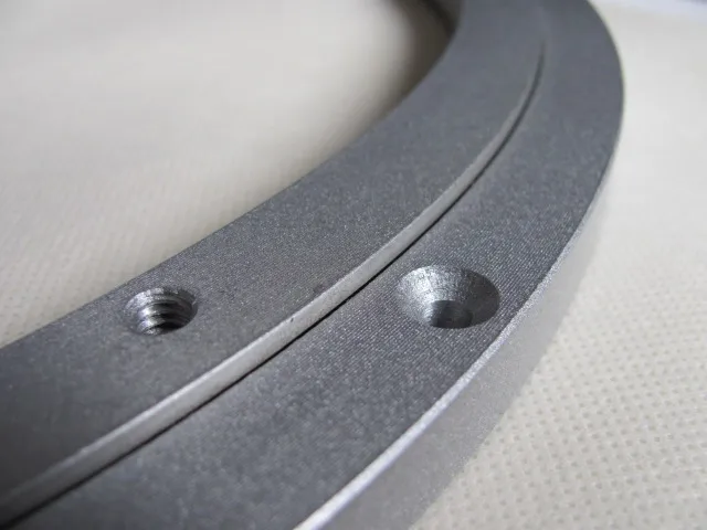 Мебельная фурнитура алюминиевая поворотная пластина шариковый подшипник lazy susan