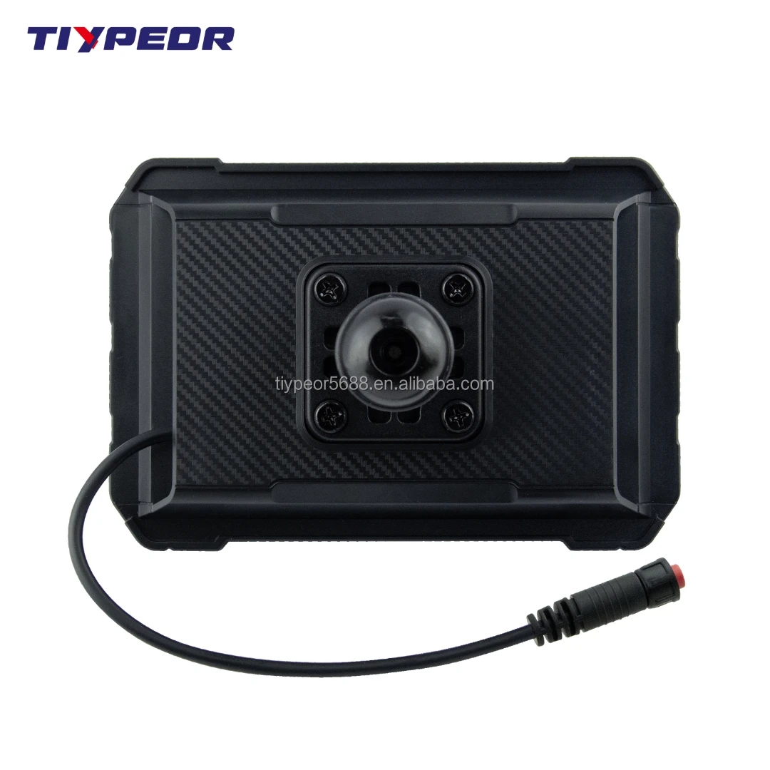 product tiypeor motorcycle carplay 5 inch portable motorcycle screen motorcycle gps navigation display wireless carplay android auto-7