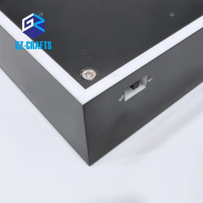Acrylic LED Display Case Custom Made Acrylic Display Box With LED Light