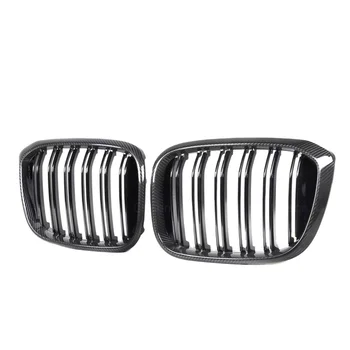Upgraded Two-Wire Dry Carbon Fiber Grille Body Kit for BMW X3 G01 X4 G08 G02 and X3M X4M Fit for BMW G01 G02 G08