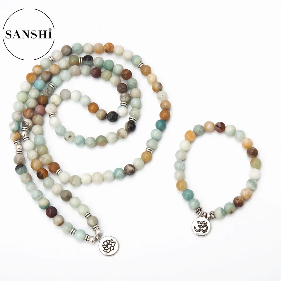 Meditation Prayer 8mm Matte Amazonite 108 Mala Beads Bracelet Or Necklace Lotus Charm Yoga Amazonite Bracelet Or Necklace Buy Multi Layer Beads Bracelet 108 Bead Necklace Amazonite Beads Bracelets Product On Alibaba Com
