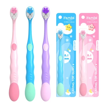 Factory Direct Selling High Quality Ultra Soft Kids Toothbrush Support Customize Manual Toothbrush For Kids Children Tooth Brush