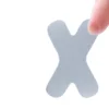 nastro per la bocca a forma di x