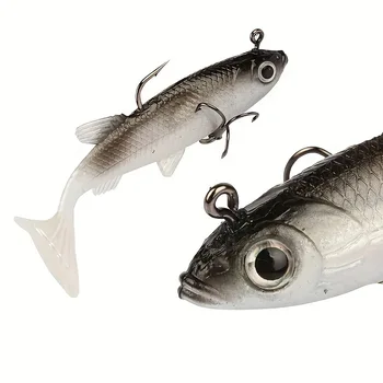 Minnow Lua Bait Silver Fish Knife Metal Sinking Water Long Casting Slow Sinking Sea Fishing Saltwater Fish Hooks Crappie Bass – Metal Jig – view 5