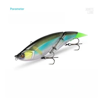 Glutinous Fish Hard Bait Sea Fishing Floating Water Minnow 19cm/55g Double Tail Multi-Tail Fish Lure Bionic – Minnow – view 3