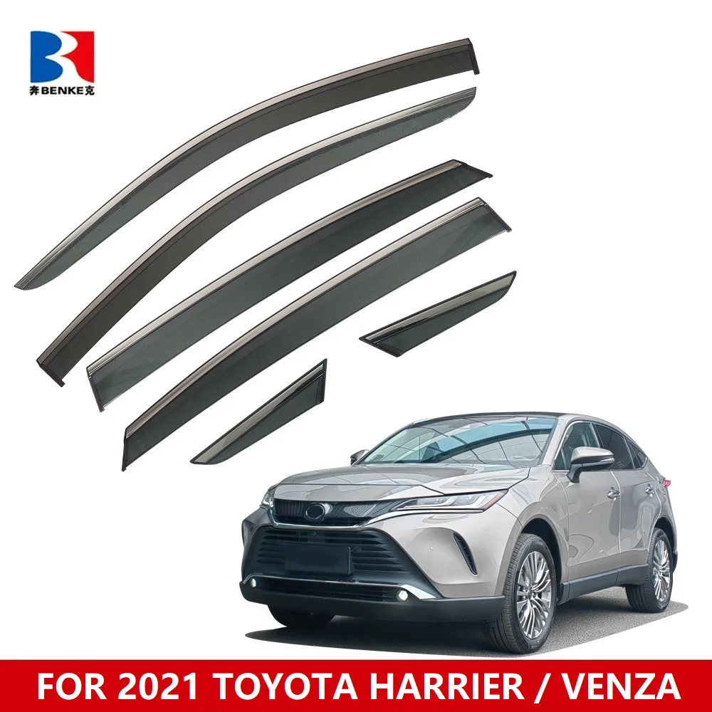 Toyota Harrier 2021 Window Visors - UV Protection & Style