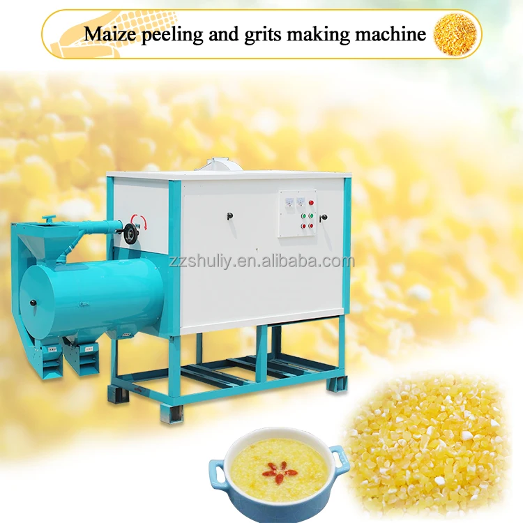Good Performance Maize Peeling Machine Corn Grinding Machine