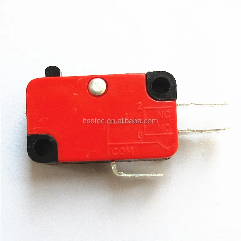 Микропереключатель V-15-1C25 через плечо с заклепками, Серебряный токоподводящий 16A250V путешествия лимита динамический само-переключатель сброса