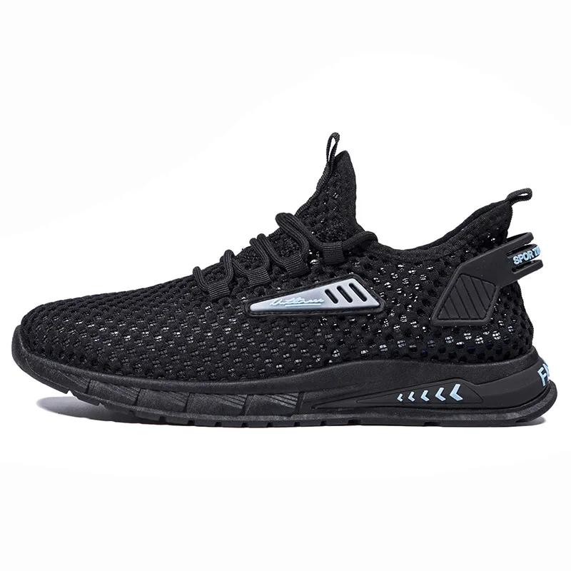 Top Quality Black Running Shoes Cushionable Stylish
