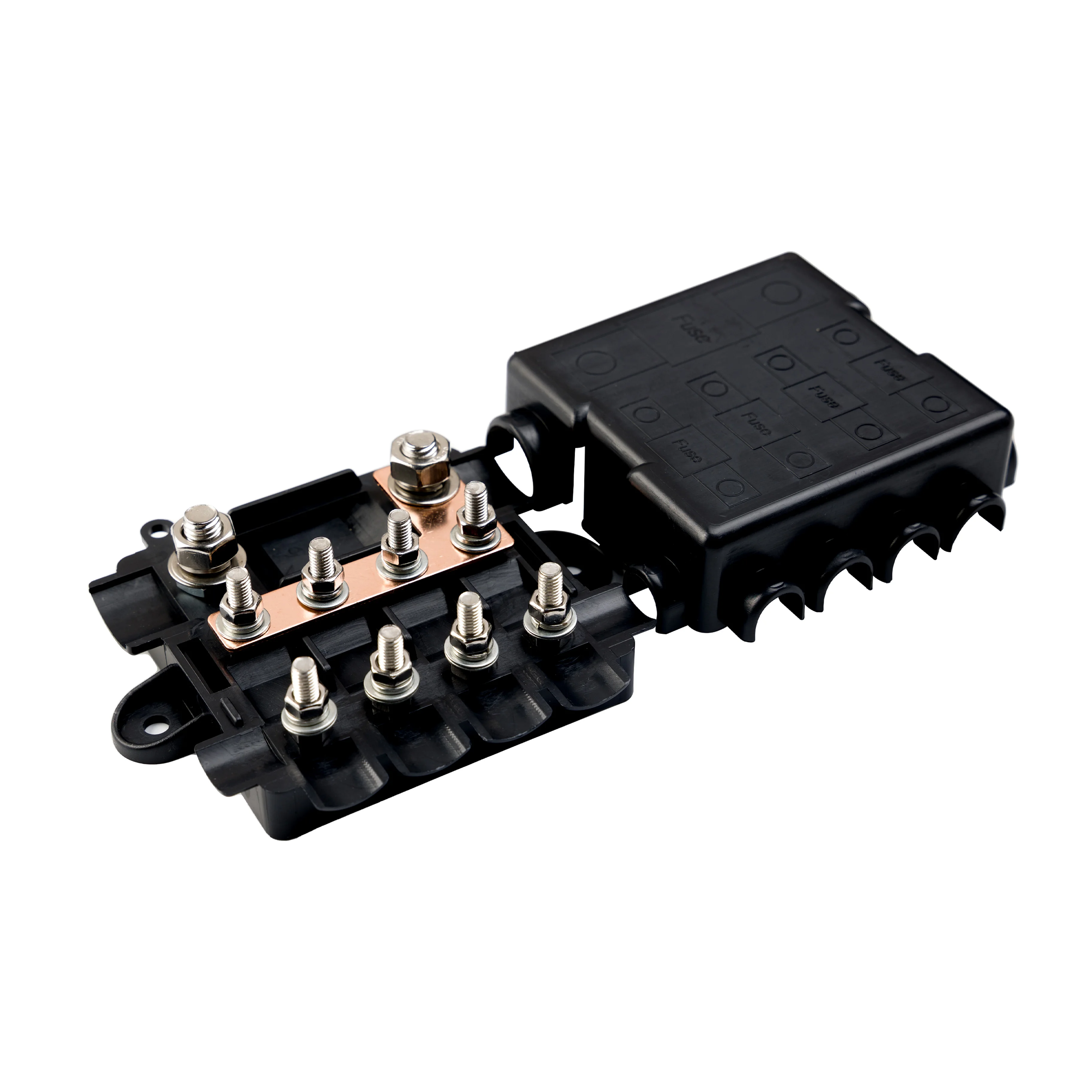 Pa66 Shell Copper Bus Bar Max 150a 4+1 Way 8m5 Midi 2m8 Mega Mini Dc