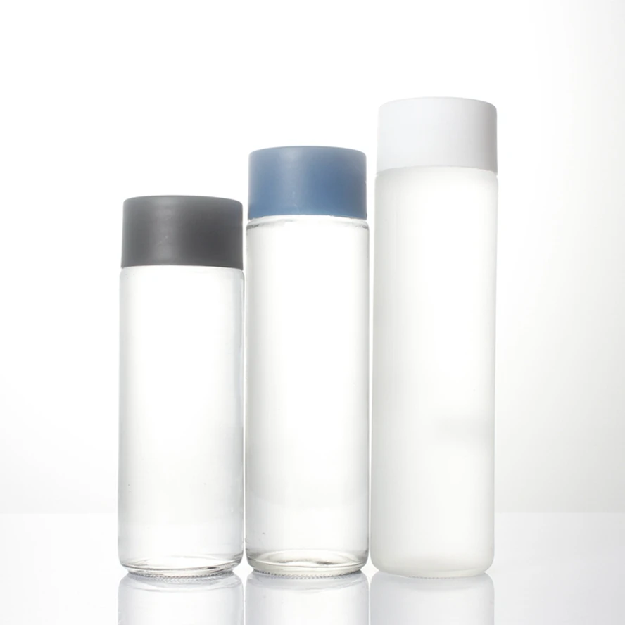 200ml500ml 375ml  750ml 800ml Juice Drinking Beverage Mineral Spring Water Voss Bouteille En Verre Glass Bottle