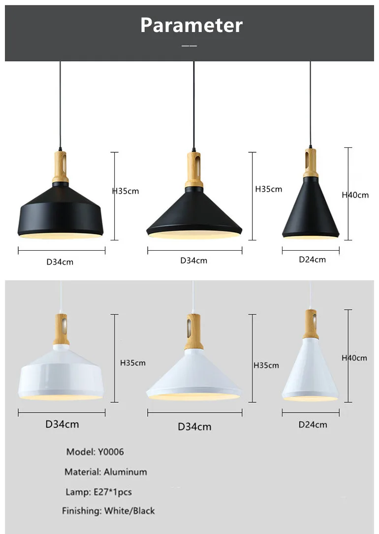 modern vintage light kitchen metal art deco chandelier industrial bar black pendant lighting for dining room lamp