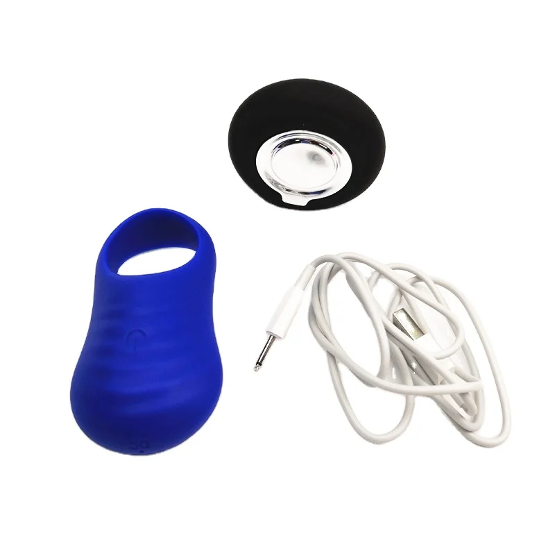 Remote Controlled Cock Ring Penis Rubber Band Sex Men Toys 7 Modes Pulsations Cock Rings