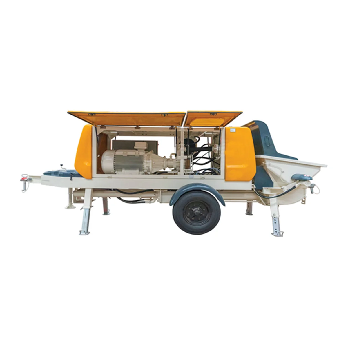 Electric Power Screw Feeder mortar hand injection pump piston grouting mortar pump