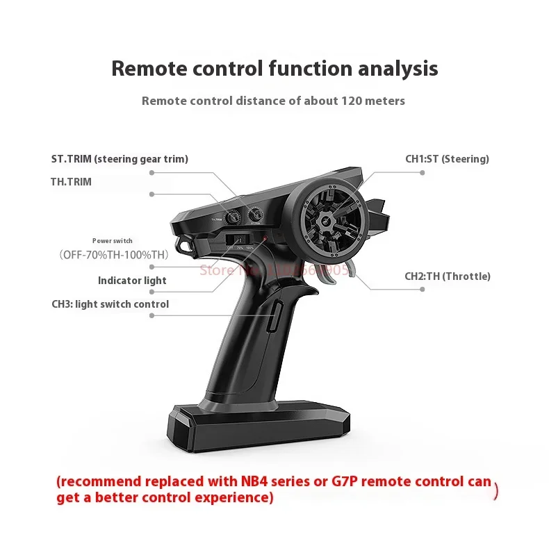 Origin MJX Hyper Go 10208 RC Car - High Speed & Climbing