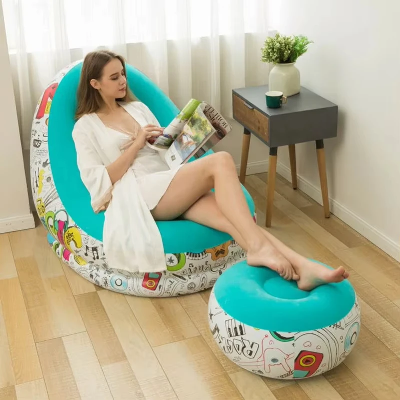 High Quality Home Inflatable Lazy Sofa Tatami Bedroom Living Room Sofa Lounge Chair