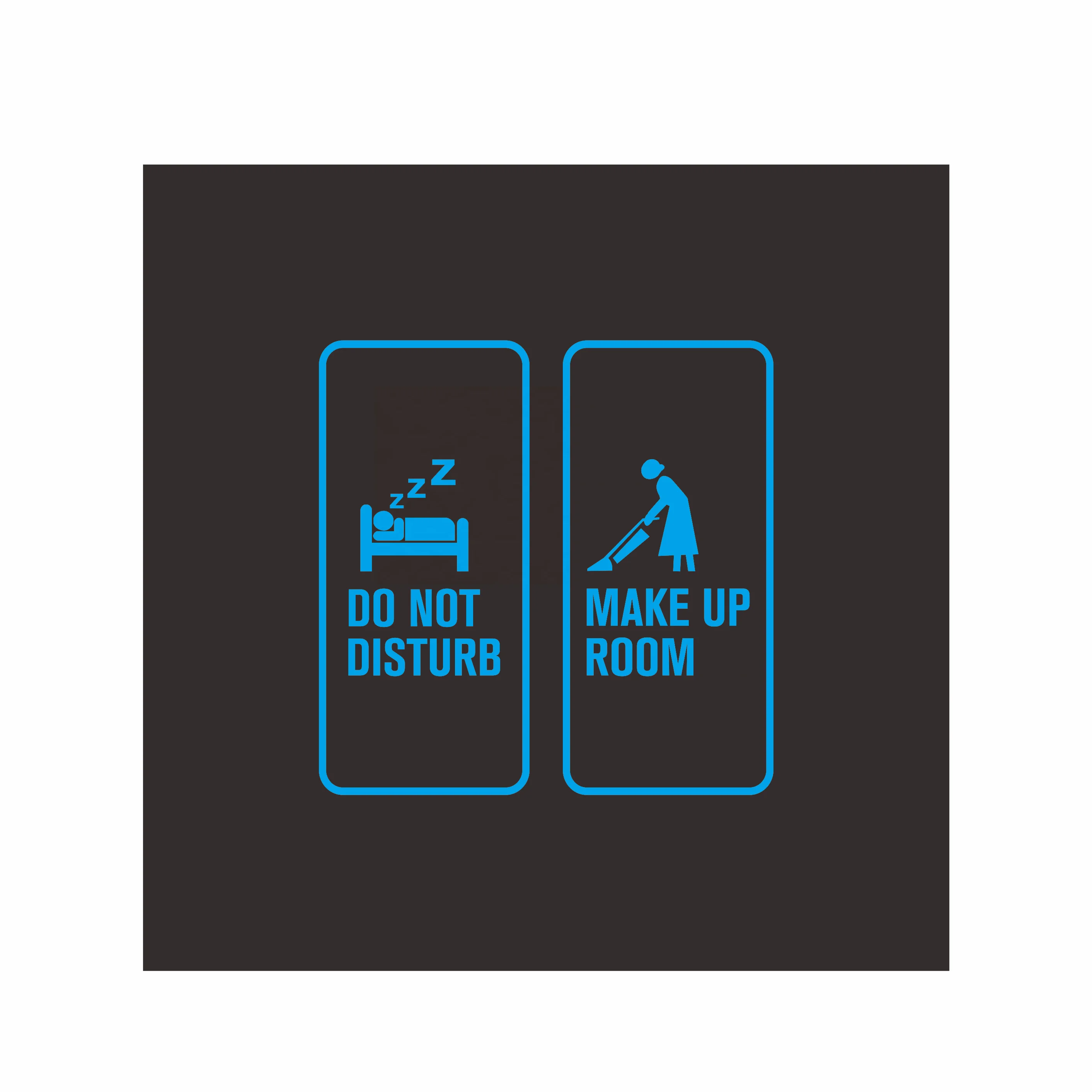 ABLE Touch Switch With Glass Panel Hotel Touch Screen Led Doorbell System Indoor Touch Panel