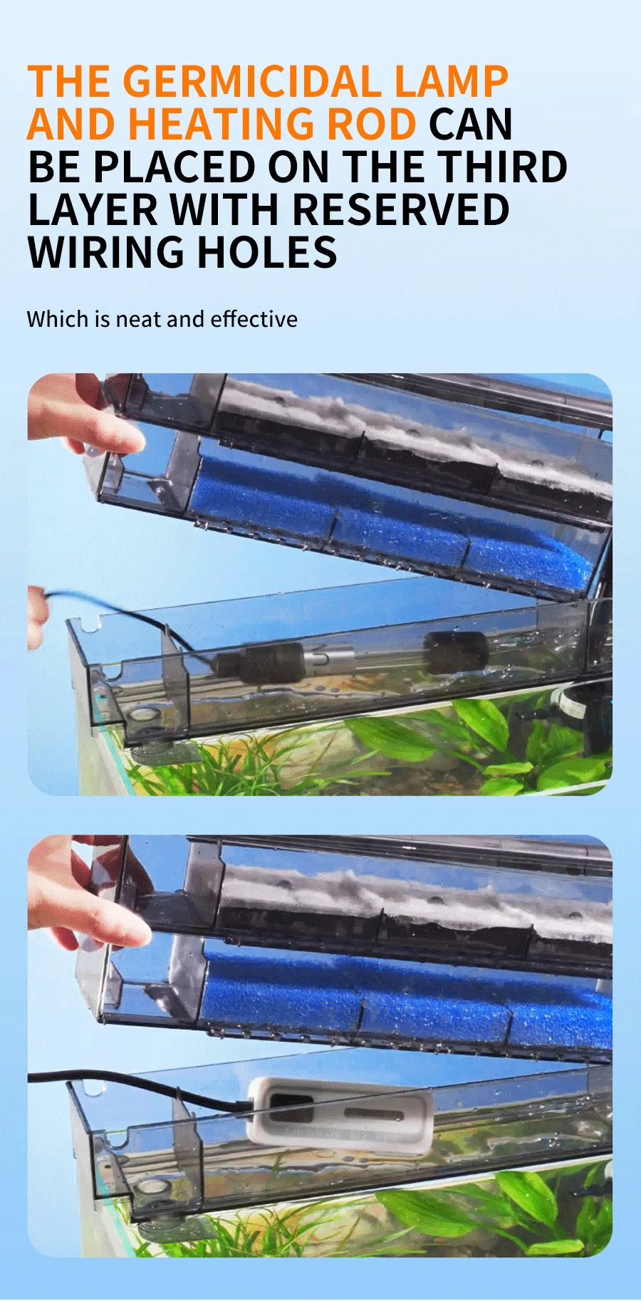 Photo inspiration: Fresh Look at Yee 3 In 1 Hang On Fish Tank Filter