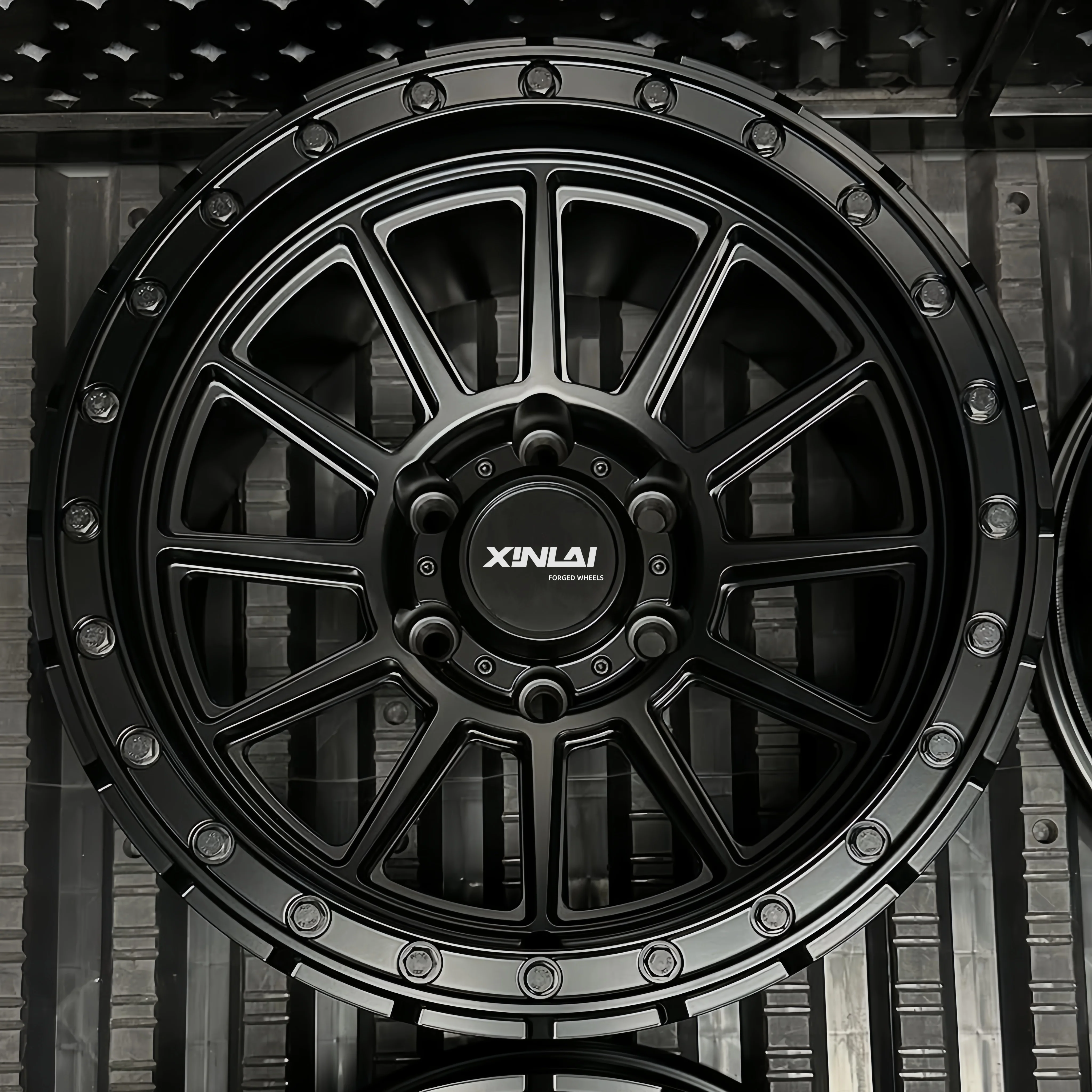 XINLAI Custom Deep Concave Beadlock Wheel 5x120 5*114.3 18 - 22 Inch Passenger Car Aluminum Forged Wheel for C8 Lp700 650s - Image 1