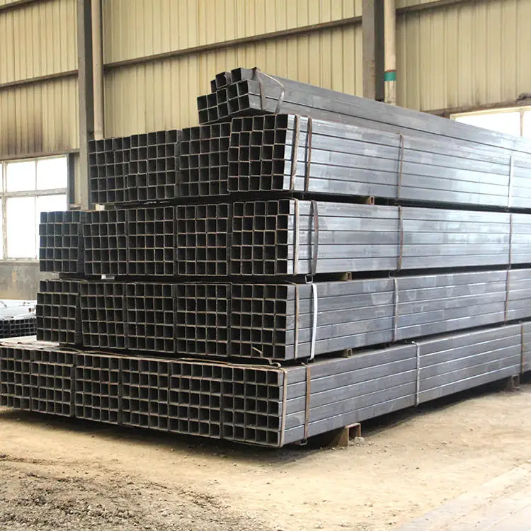 Square Pipe Balcony Railing 90x90 square Steel Pipe Tube A500 Rectangular Steel Tube
