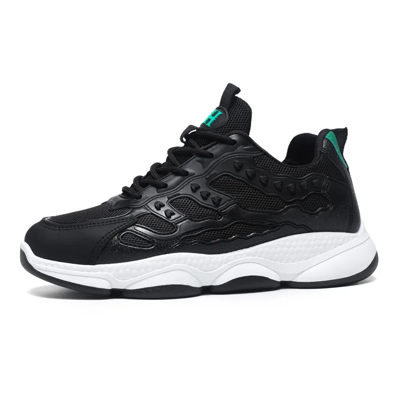 Men's Shoes 2024 Summer New Breathable Platform Shoes Sneakers