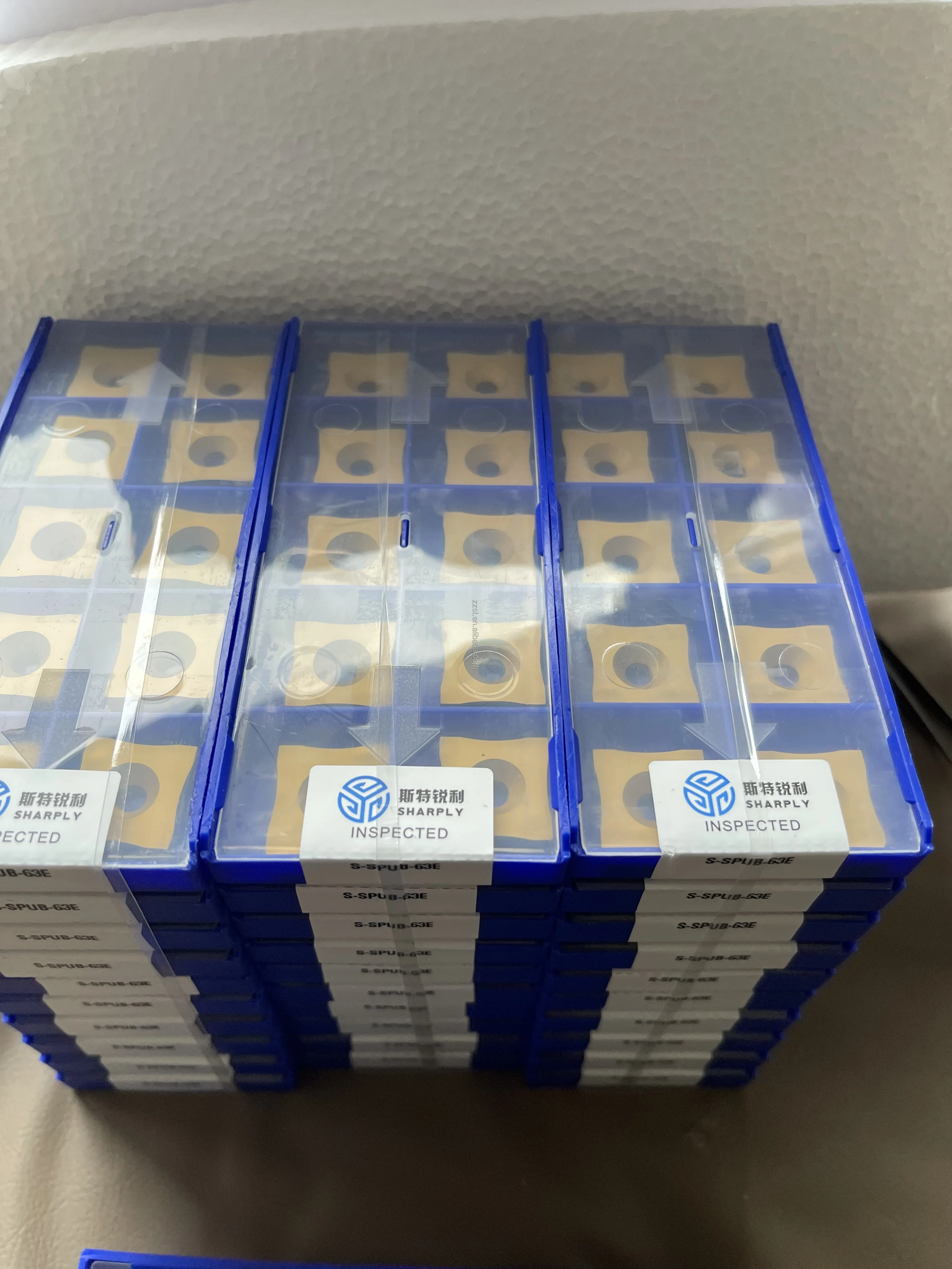 SOUB2506-R80 SOUB2506-R100 Carbide Scarfing Insert Tube Pipe Production Inserts CVD Coated OEM Custom 10pcs MOQ
