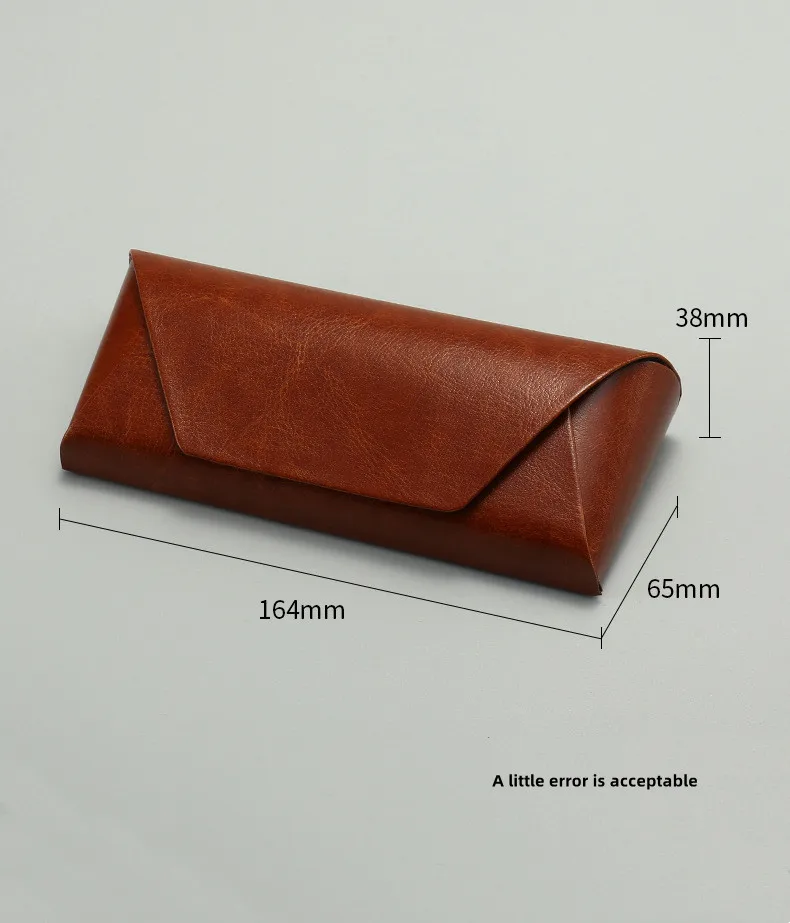 Портативный Чехол для очков из искусственной кожи Подходит большинства и солнцезащитных женщин мужчин