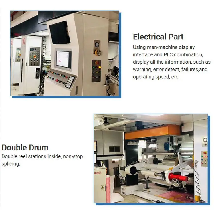 Automatic Colour Roto Gravure Printing Machine Price Paper Intaglio Press Printing Machine Single Rotogravure Printers