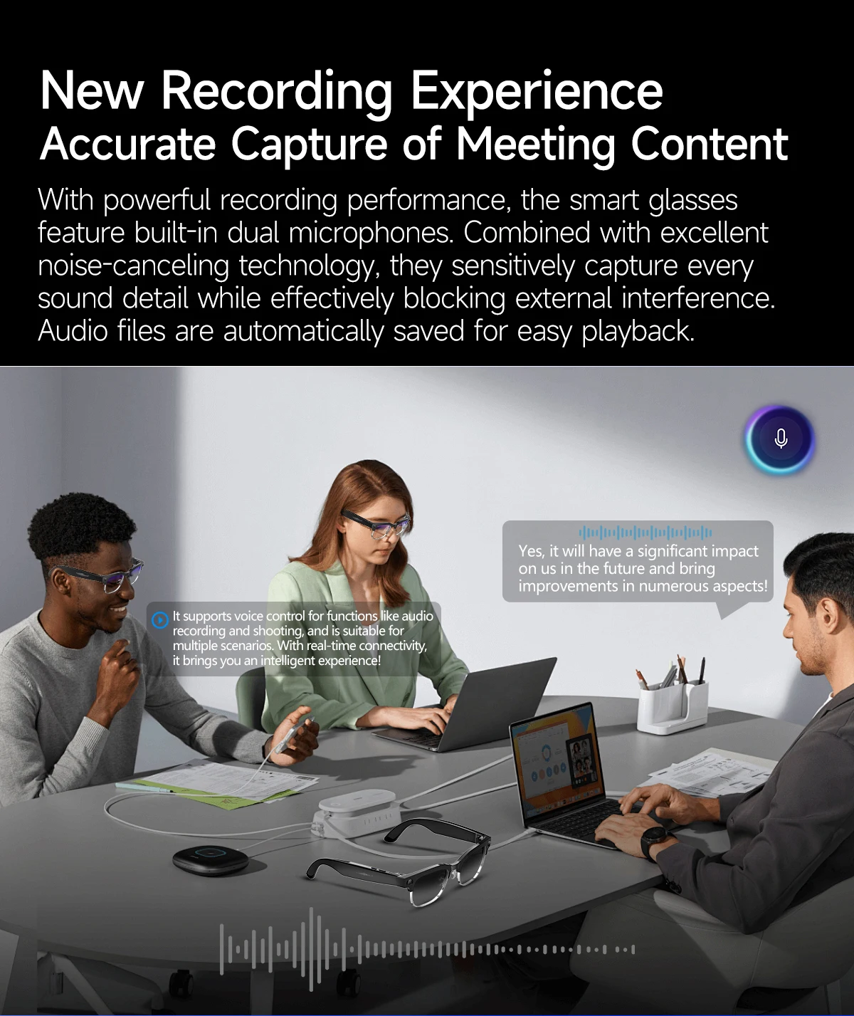 W630 Ai Smart Translation Glasses Metal Half-frame Sunglasses 8mp Camera Video Recording Wi-fi Transfer Smart Wearable Headset - Buy Ai Smart Translation Glasses metal Smart Glasses smart Wearable Headset