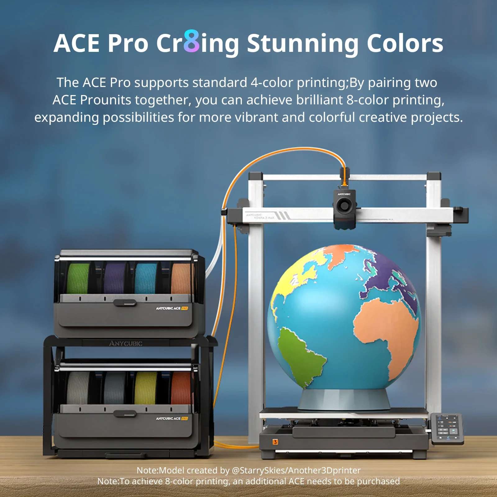 ANYCUBIC Kobra 3 Max Combo - High Speed 3D Printing