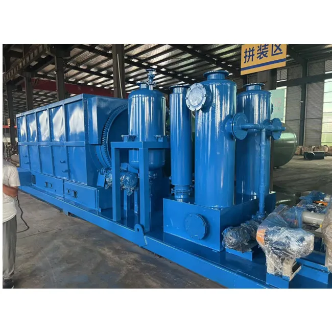 Pollution-Free Pyrolysis Oil Machine Make Waste Plastic to Fuel with Diesel Burner