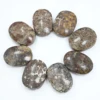 Patterned Dandelion Agate Worry Stone