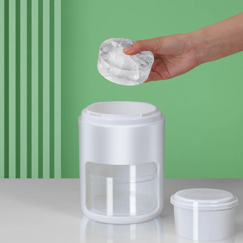 Sustainable Manual Ice Shaver and Snow Cone Machine Ice Crusher with Shaved Ice Cube Molds and Trays