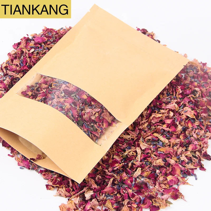 50g Natural Dried Flower Rose Petals Pop Wedding Confetti