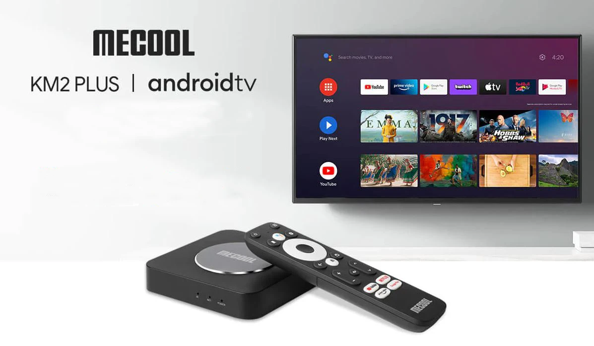 Mecool Android Tv Box Km2 Plus 4k Wifi Multistreamer Tv Box Home Media