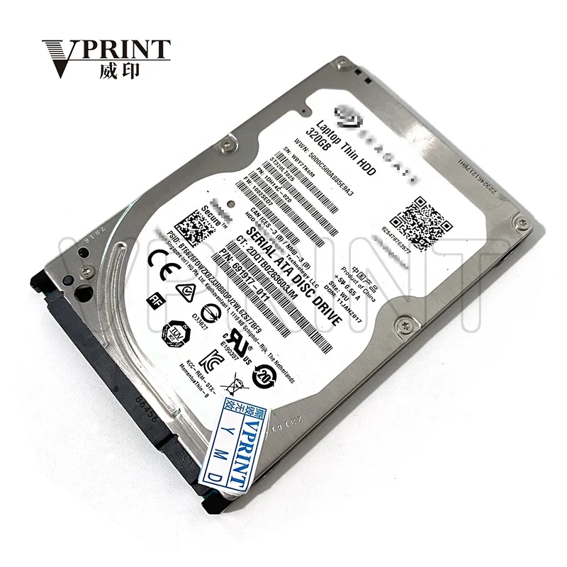HP ਲੇਜ਼ਰਜੈਟ ਐਂਟਰਪ੍ਰਾਈਜ਼ MFP M725 M 725 HDD ਰੀਪਲੇਸਮੈਂਟ ਕਿਟ 320GB ਪ੍ਰਿੰਟਰ ਸਪੇਅਰ ਪਾਰਟਸ ਲਈ CF066-67902 ਹਾਰਡ ਡਿਸਕ ਡਰਾਈਵ