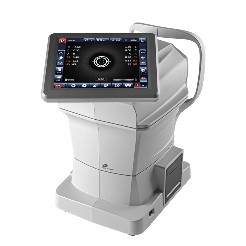 FA-100 Optometry Auto Ref Keratometer with Keratometer Optical 3D Tracking Auto Focus Automatically Measure