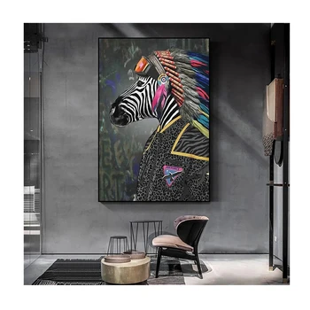 Etsy Dropshipping 100% Hand Painted animal art Hand Made Oil Painting Art Wall Canvas oil painting